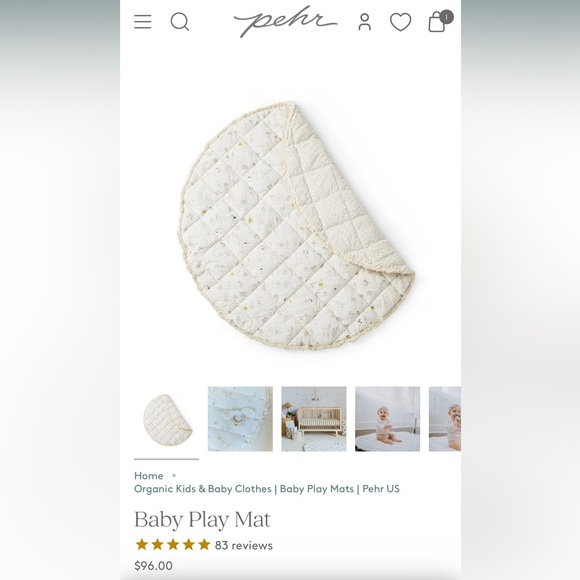 Pehr Baby Play Mat - Magical Forest - Picture 4 of 6